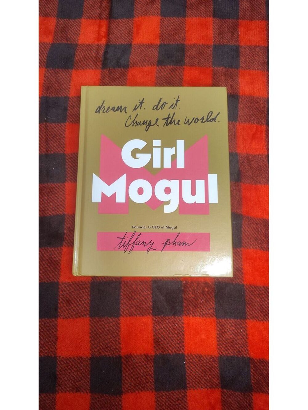Girl Mogul Tiffany Pham 2019 First Edition Hardcover Pink Edges Empowerment